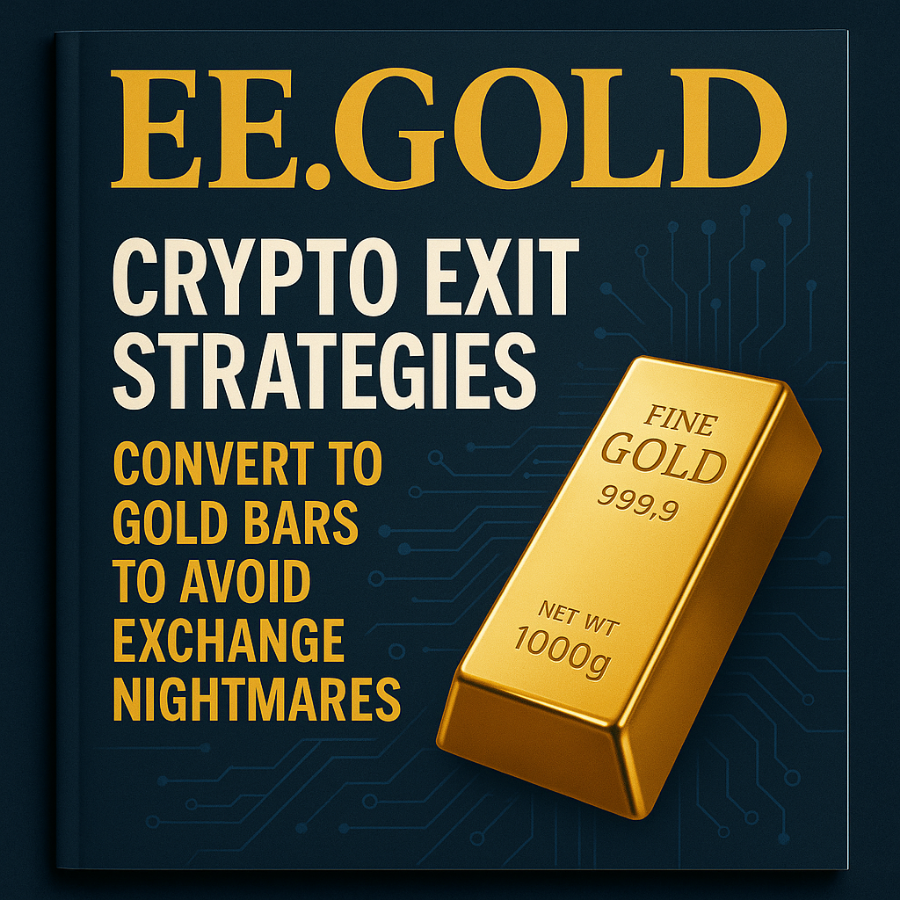 Crypto Exit Strategies: Convert to Gold Bars to Avoid Exchange Nightmares